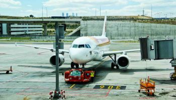 Airplane on Runway